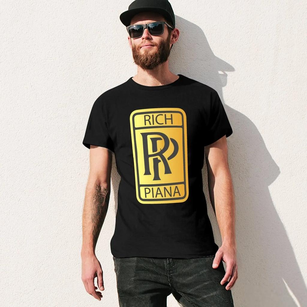 Rich piana Io sono la 5 T-shirt Essenziale pesanti ad asciugatura rapida t-shirt da uomo casual eleganti