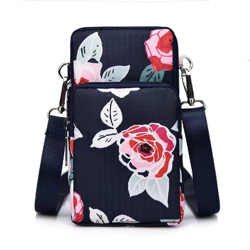 Women's Crossbody Phone Pouch: Lightweight Mini Coin Purse, Neck & Wrist Bag for Running and Sports.