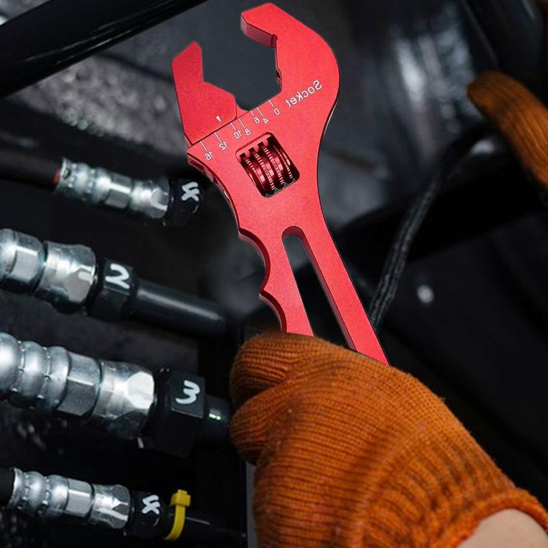 Hose Fitting Wrench Fitting Hose Wrench Aluminum Adjustable Wrench Firm Grip Hose Fitting Wrench For Hose Fitting Adapters End