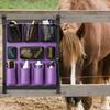 Horse Trailer Organizer Large-Capacity Storage Hanging Bag Horse Trailer Grooming Bag for Horse Brush Comb Bottle