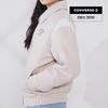 Retro Varsity Padded Jacket Ecru Wcj450 W9f