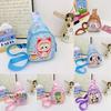 Toddler Baby Three Cartoon Crossbody Bag Pattern Breathable Fabric Outings Daily