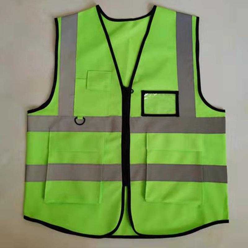 13-Color Functional Multi-Pocket Reflective Safety Vest