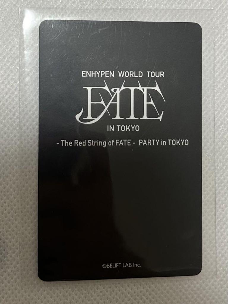[USED] ENHYPEN Jake FATE PARTY in TOKYO Trading Card