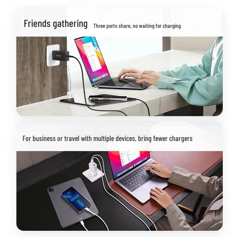 Anker 65W GaN USB-C Schnellladegerät