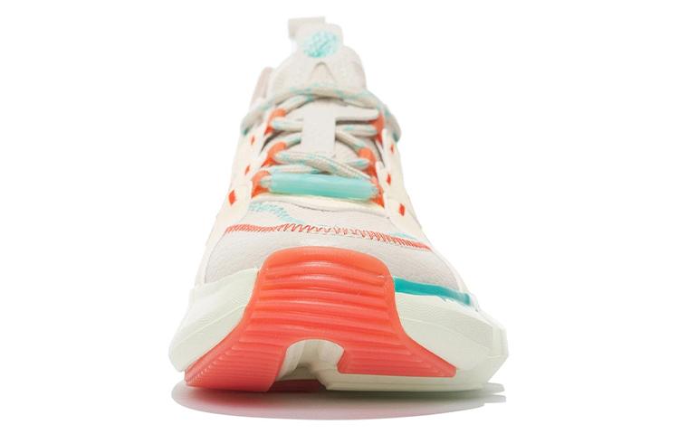 Li Ning Essence 2 .3 Lite Vintage Basketball Shoes Men's Low Top White Gray Green ABCS043-1