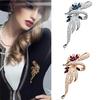 New Shining Crystal Brooches Lovely For Female Retro Fashion Women Jewelry Gift
