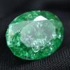 Natural Green Emerald Loose Gemstone Oval Cut 7.60 ct for Jewelry Making and Gem Collections