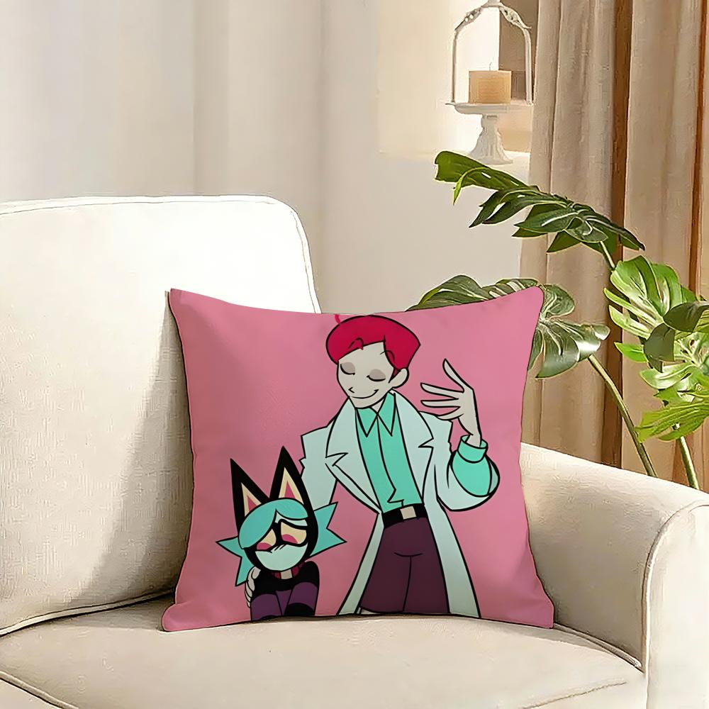 Psychocuties Mimi Cushion Cover Reversible Plush Pillow Cover Soft Fluffy Home Decor for Sofa Bedroom