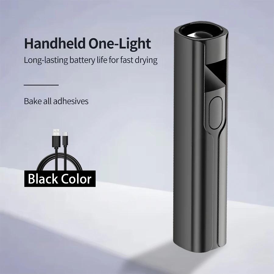 Portable Mini Led Nail Lamp Rechargeable Mini UV Led Lamp for Nails Gel Dry,Cordless Resin Curing UV Light Mini Nails Dryer