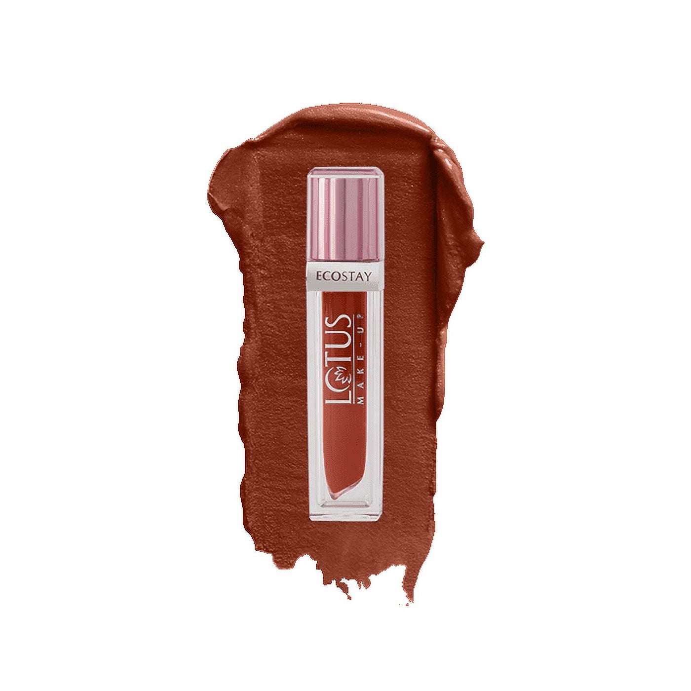 

Lotus Herbals Ecostay Matte Lip Lacquer, Magical Brown