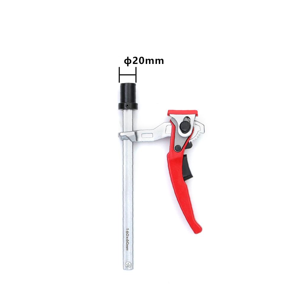 Quick Acting Hold Desktop Clip 19mm/20mm Adjustable Steel Table Clamp Fast Fixed Clip  Woodworking