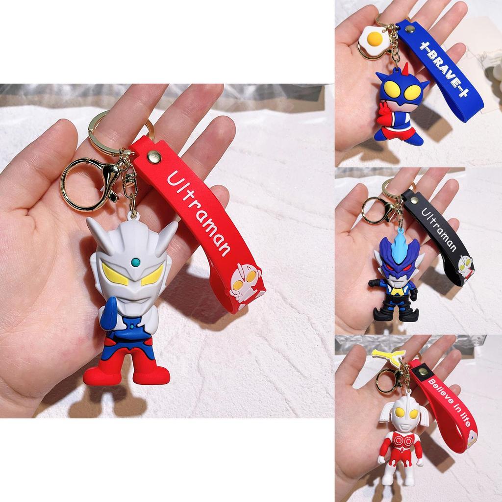 Cute Anime Keychain Gifts Silicone Material Perfect For Birthdays And Parties