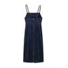 Fashion Wind 2024 Autumn New Arrival Female Stylish All-Matching Jeans Sling Mid-Length Dress 5520281