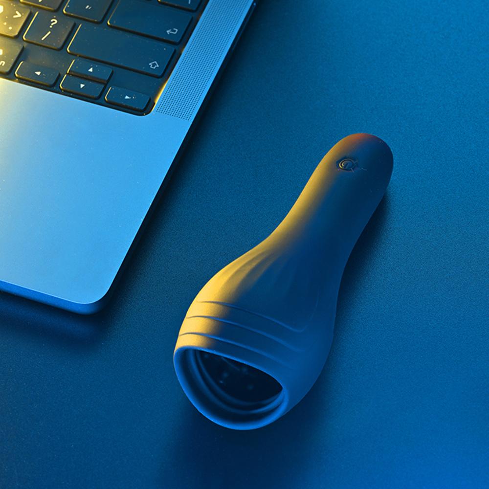 10 Modes Penis Delay Trainer Vibrator Male Masturbator Automatic Oral Climax Sex Glans Stimulate Massager Adult Sex Toy for Men Waterproof Masturbator