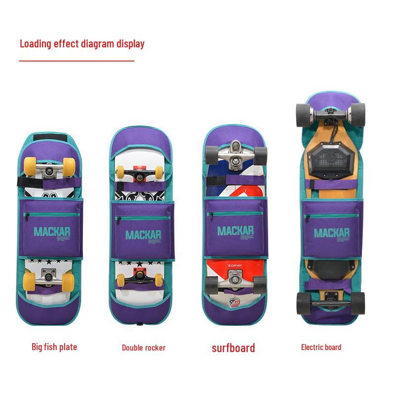 2023 Lightweight Electric Skateboard and Surfboard Backpack Cover