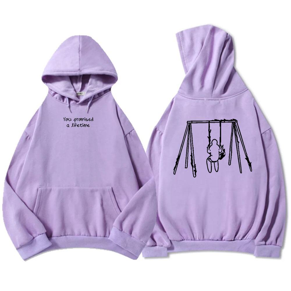 SOLO You Promised A Lifetime Hoodies Myles Smith Fashion Singer Printed Sweatshirts Long Sleeve Casual Hooded Pullovers Tops