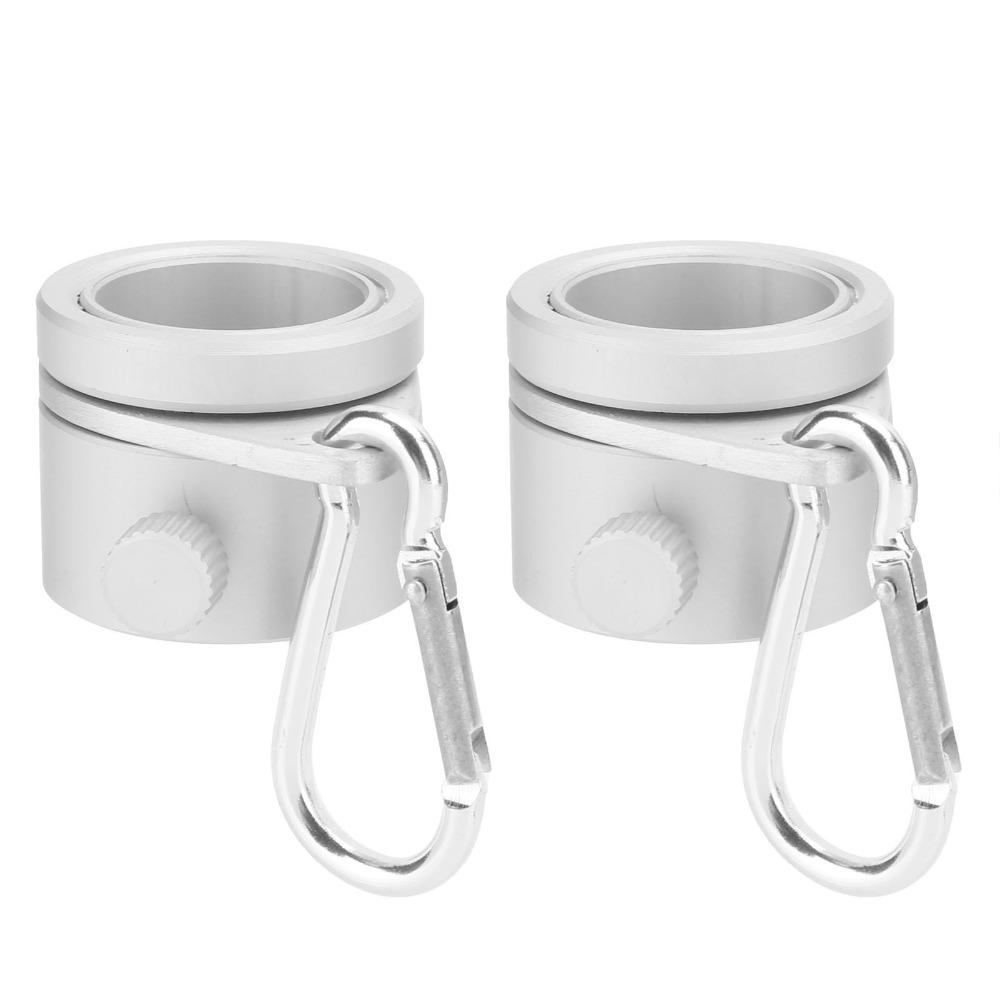 2Pcs Metal Flagpole Ring Rotating Rotating Ring Stable Flag Ring  Home Use