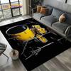 3D Music Instruments Drum Kit Drum Set Carpet Rug for Living Room Bedroom Home Sofa Decoration,Kids Area Rug Non-slip Floor Mat