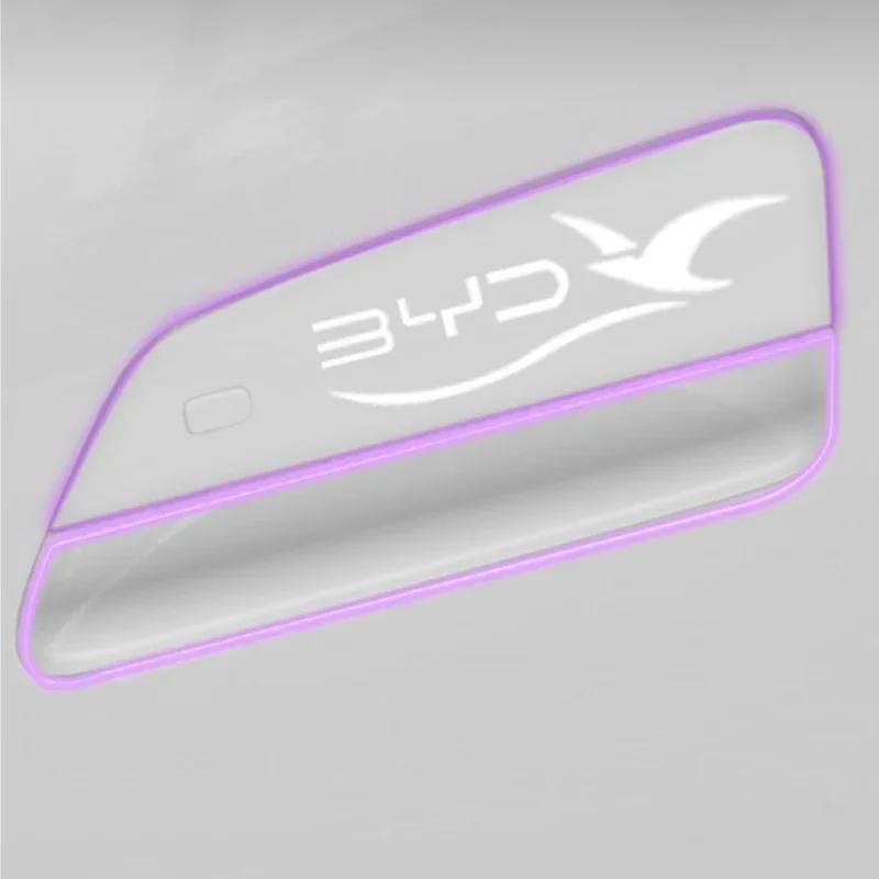 Car Door Bowl Sticker For BYD Seagull Clear Door Bowl Handle Protection Sticker Paint Surface Film Anti-scratch Car Accessories
