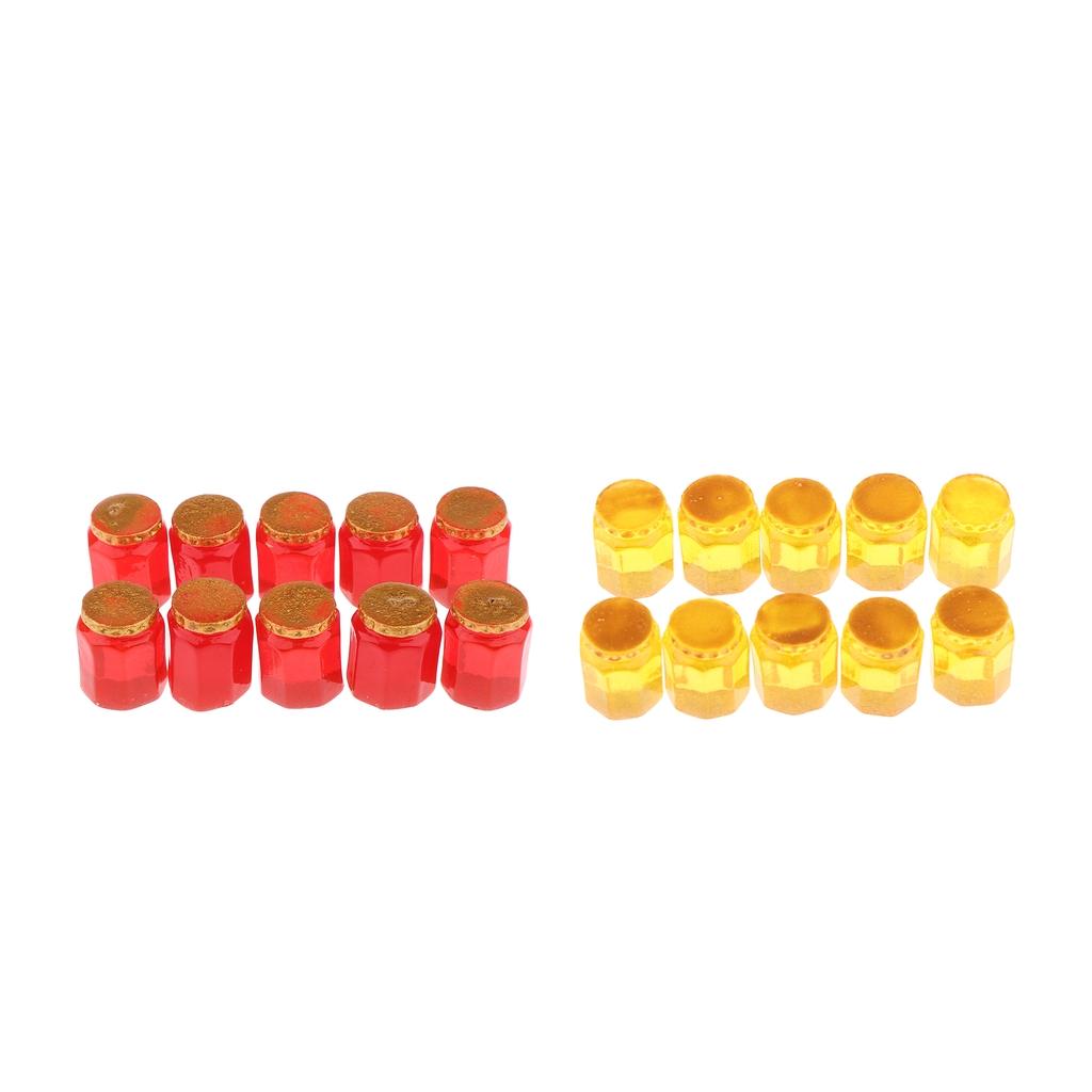 20Pcs 1/12 Dollhouse Miniature Canned Model