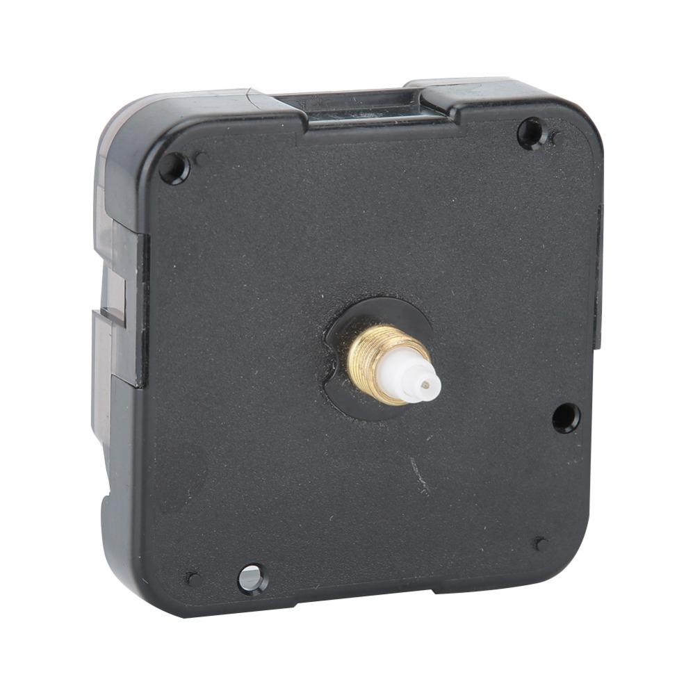 Quiet Plastic Clock Movement Black Axle 13MM Clock Replacement Parts Clock Mechanism Clock Repair