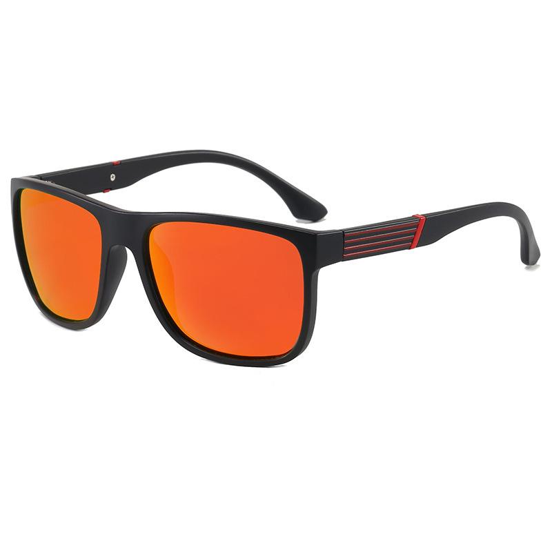 Men's & Women's Polarized Fishing & Fashion Sunglasses - Sun Protection Retro Square Frame