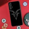 Goat Head Satan For Huawei P30 P20 P40 Lite P60 Pro Nova 5T 12s 12i 11i Y90 Y70 Y60 Y61 Y91 Y72 9 10 SE Case
