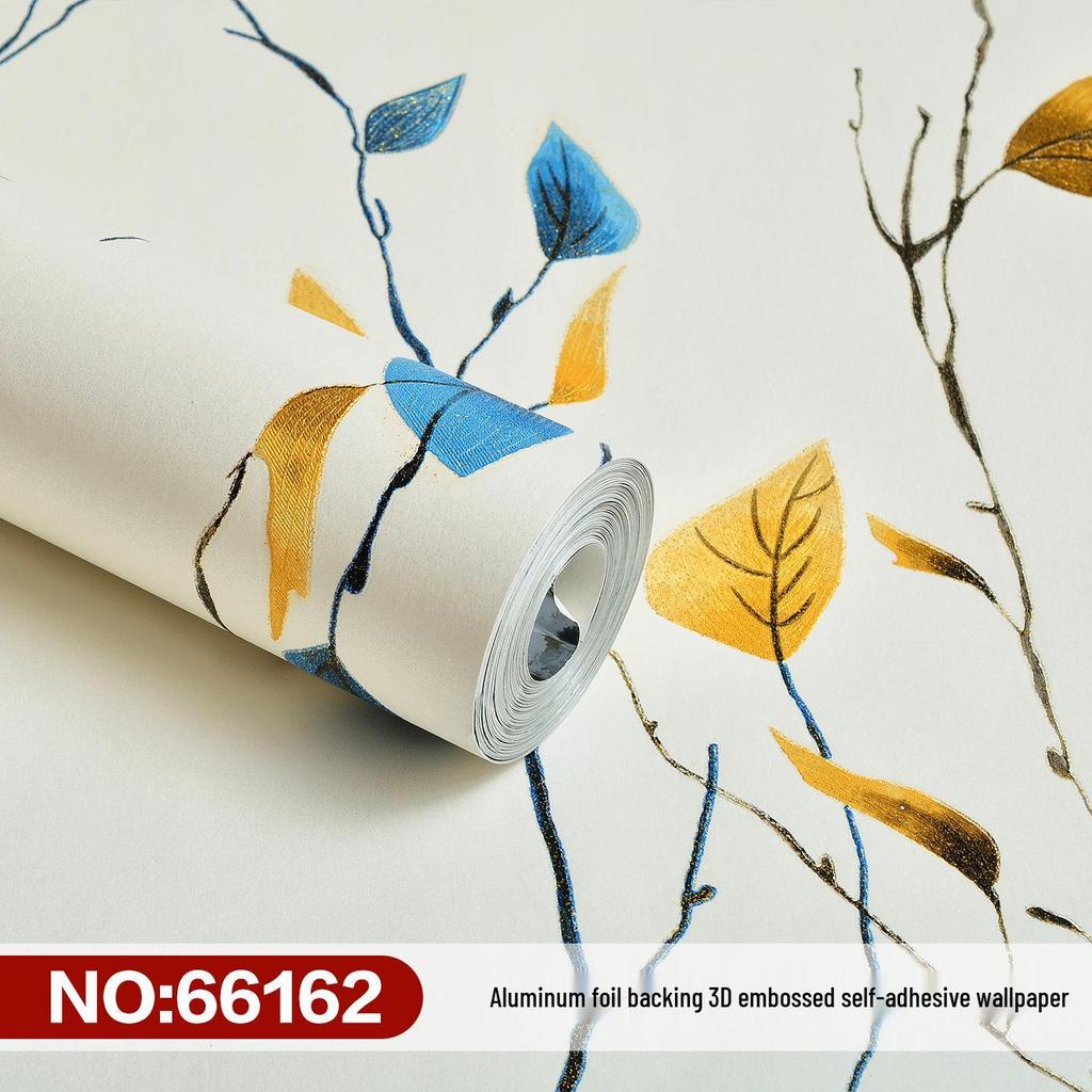 Thick Self-Adhesive Embossed Waterproof Wallpaper for Home Decoration
