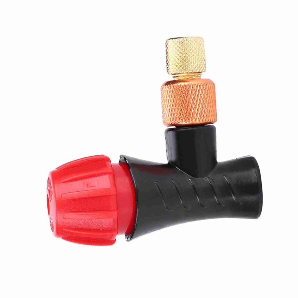 Mountain Road Bike Bicycle Adapter Pump Mini Portable Air Inflator Tire Dual Head Valve