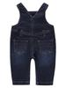 Boys' Denim Dungarees, Navy Blue, Kanz