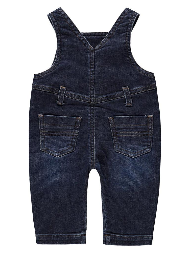 Boys' Denim Dungarees, Navy Blue, Kanz