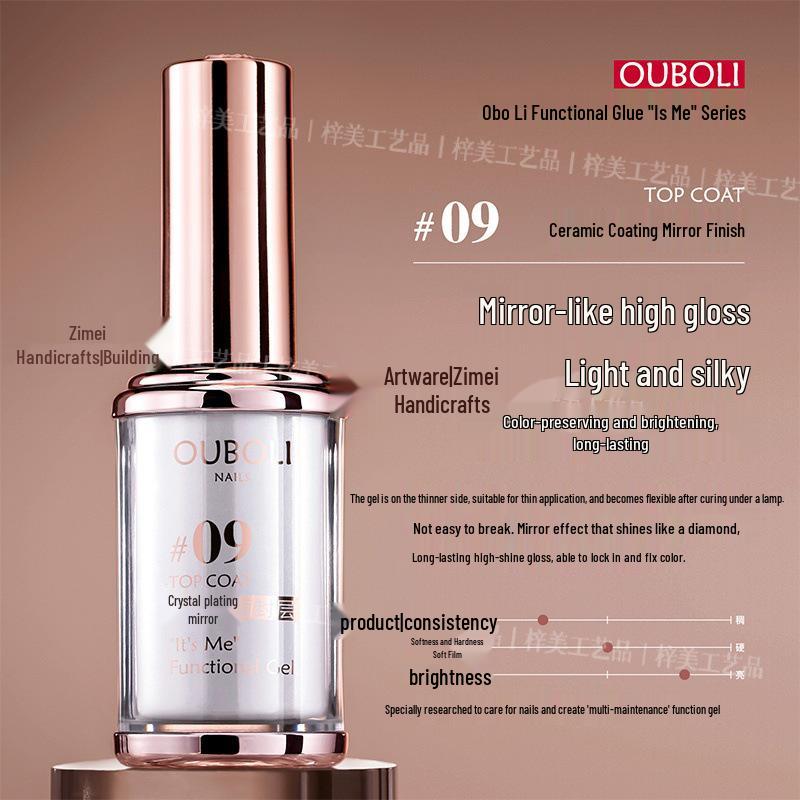 

Гель для укрепления Аобо Ли: Стойкая база и топ для нейл-арта, предотвращающие отслойки