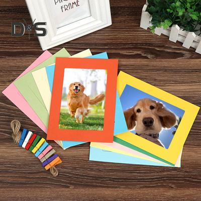 1 Set DIY Picture Frame Waterproof Crease-resistant Reinforced Corner Picture Display Frame Bedroom Accessory