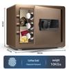 FMBZ 25cm Fingerprint Password Home Office Safe