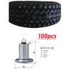 100Pcs Car Tires Studs Screw Air Gun Tool Tire Stud Screws Set For Atv Car Bike