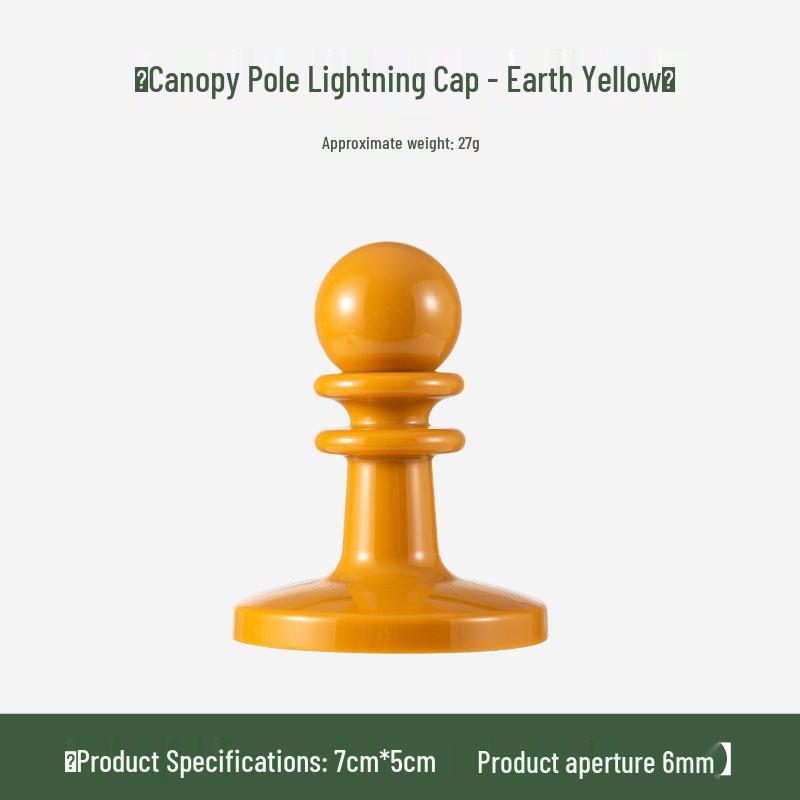 

Светящиеся колпачки для защиты от молнии для уличного тента - Набор из 4 штук