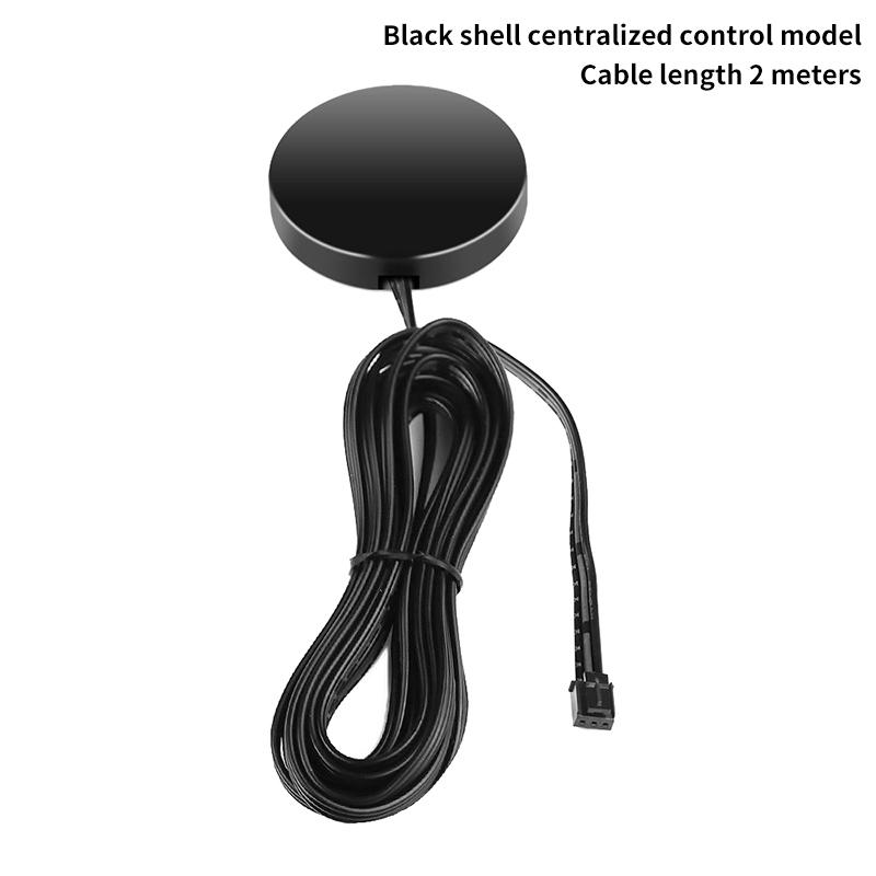 

LED Dimmable Touch Sensing Hidden Sweep Dimmer Sensor Penetrating Switch 12V-24V Wood Panel Touch Switch