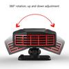 Rapid Defrost 12V Car Heater Warmer Providing Adjustable Vents for Enhanced Visibility and Driving Safety During Travel