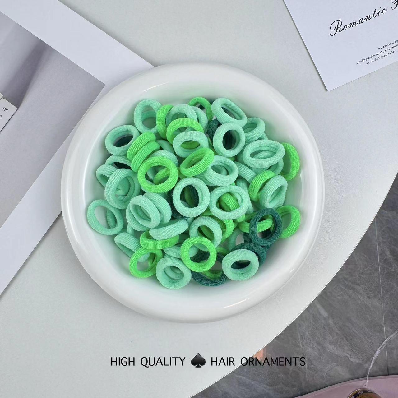 

2024 Новые детские резинки для волос с высокой эластичностью - Мягкие, маленькие резинки для девочек и младенцев