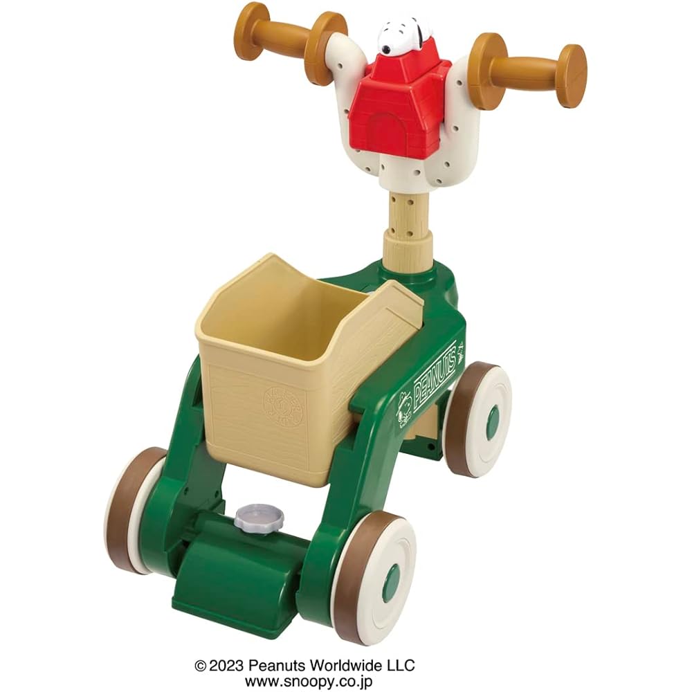 Takara Tomy 2-Way Walker Rider Snoopy Toy for Kids, Adjustable, Fun Design