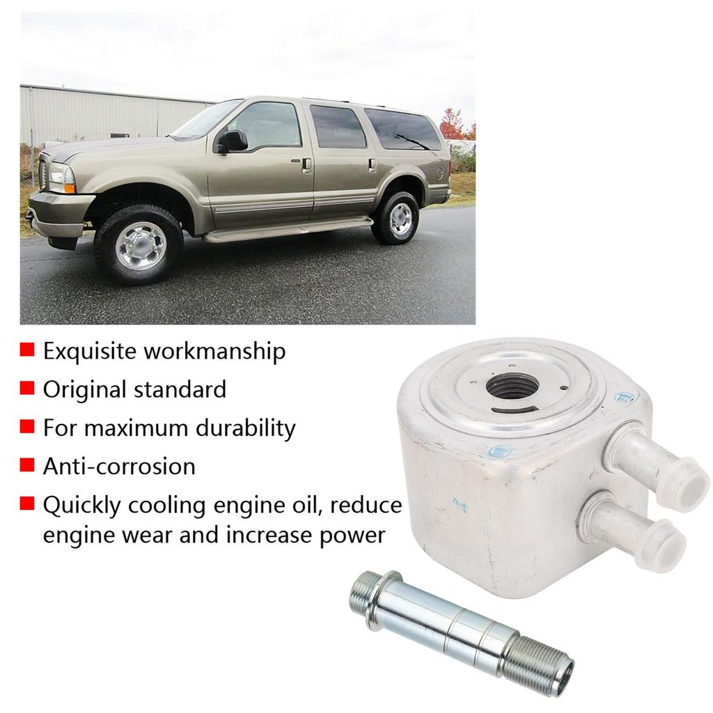 Car Engine Oil Cooler Filter Adapter for Ford E550 F150 F250 F350 F450 F550