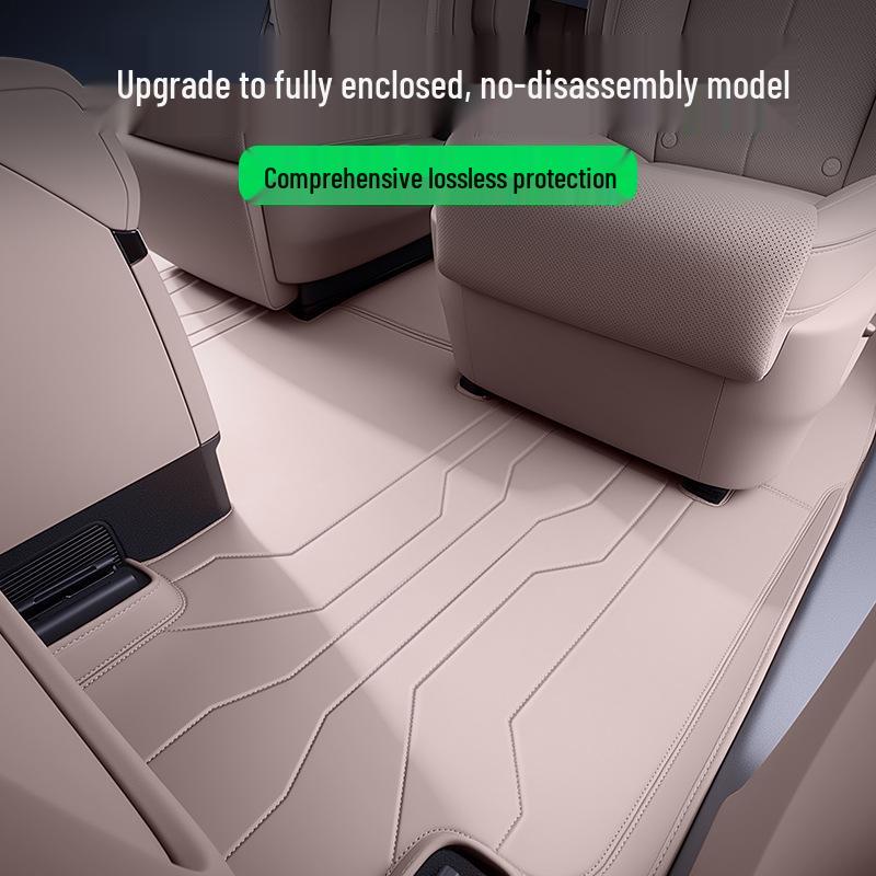 2026 L9 Livis Leather Floor Mats: Full Surround Car Interior Accessories