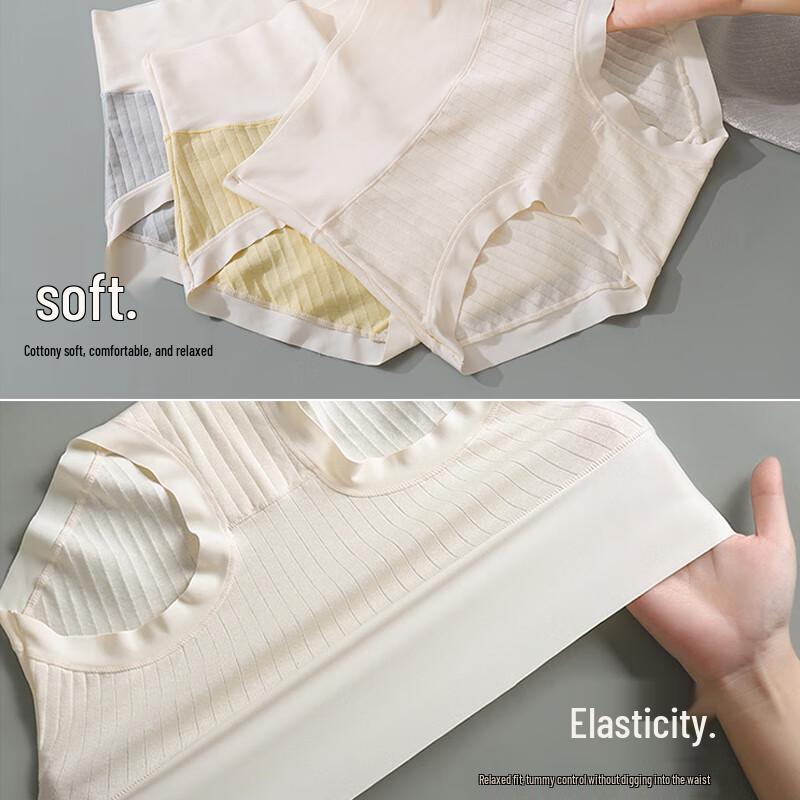 Women's Modal Seamless High-Waist Tummy Control Briefs - 4 Pack