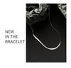 Collana Retro Osso di Serpente Coreana & Giapponese: Catena Clavicola da Donna Chic e Trendy Gioielli di Moda