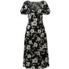 Bardot Womens/Ladies Gillian Floral Puff Sleeve Midi Dress