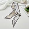 Long silk scarf, high-end new versatile hair tie streamer, atmosphere ribbon, spring and summer decorative scarf, tied bag streamer