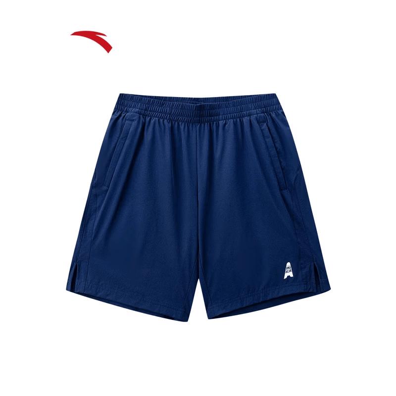 ANTA Men s 2026 Summer Breathable Quick-Dry Badminton Shorts S