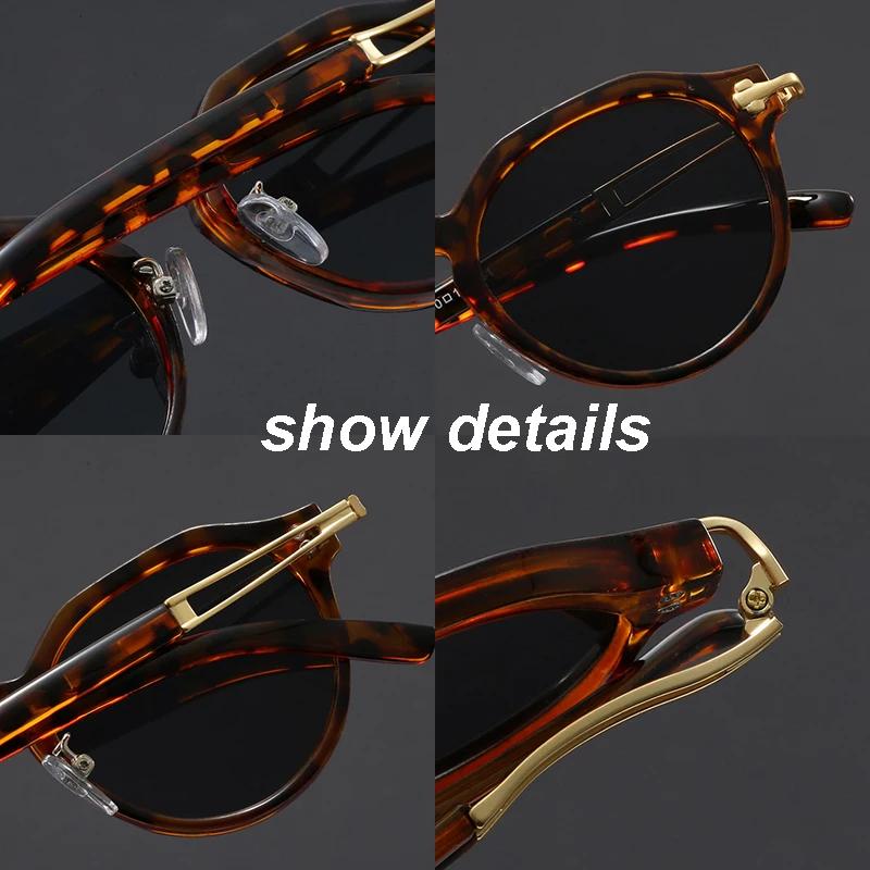 Vintage Retro Square UV400 Sunglasses for Men Women Outdoor Travel Round Eyeglasses Gafas De Sol Hombre