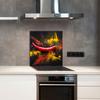 PANEL SZKLANY DO KUCHNI 60x65 Chilli